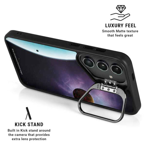 StockTrek Two Planets Born from the Same Star Galaxy S24 FE Kickstand Case